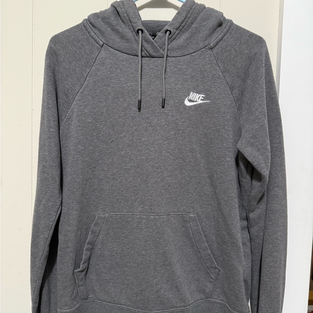 Nike Men's Charcoal Hoodie Sweater